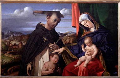 Madonna and Child with St. Peter of Verona