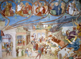 Martyrdom of Saint Barbara (detail)