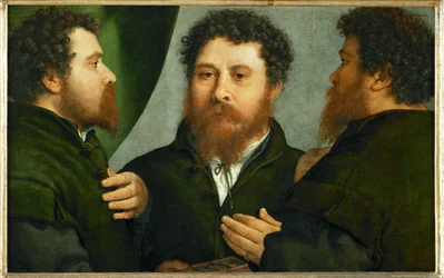 Portrait of a Goldsmith in Three Views