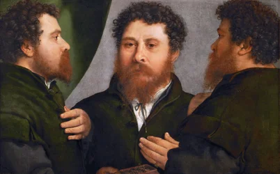 Portrait of a Goldsmith in Three Positions