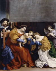 The Mystical Marriage of Saint Catherine with the Donor Niccolò Bonghi
