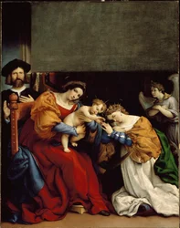 The Mystical Marriage of St. Catherine