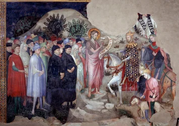 St John the Baptist preaching