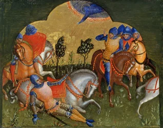 The Conversion of Paul Predella Panel