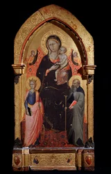 Virgin and Child with Saint Catherine of Alexandria, Saint Anthony the Great and Angels