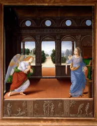 The Annunciation, and Story of Adam and Eve
