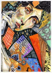 Inspirational Collage Portrait