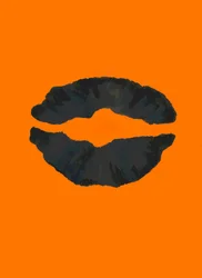 Bold Orange Kiss