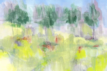 Dreamy Pastel Landscape