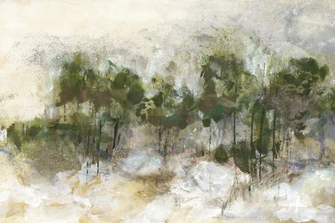 Misty Forest Abstract