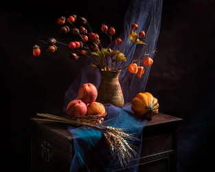 Autumn Harvest Still Life