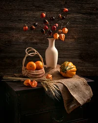 Autumn Harvest Still Life