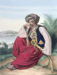 A Mameluke or Slave Soldier, engraved by the Thierry Brothers