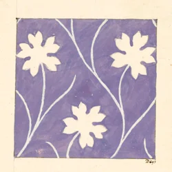 Floral Design for Printed Textile
