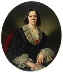 Portrait of Maria Suwarina Rebekka Thyen, née Wilkens