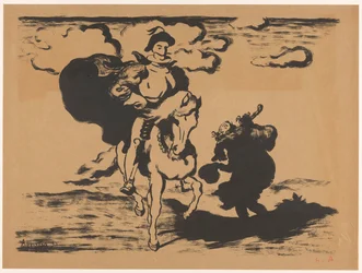 Rider and Beggar