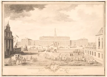 Christiansborg Palace in Copenhagen