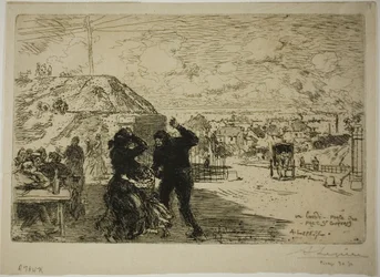 A Monday, Entry into Pré-Saint-Gervais