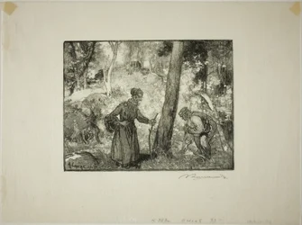 Mushroom Hunters at the Rocher Bernard