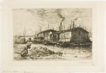 Old Laundry Boats at Grenelle