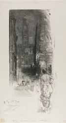Paris: the Rue de la Montagne-Ste-Geneviève