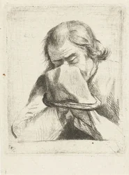 Praying Man with Hat