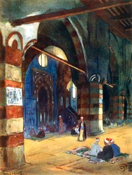 Ibrahim Agha Mosque, Cairo, Egypt