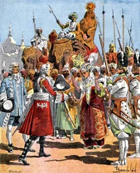 Dumas Receives Dost Ali Khan