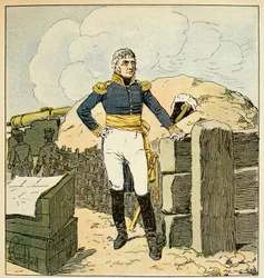 Portrait of Marshal Francois Joseph Lefebvre, Duke of Dantzig from the book 
