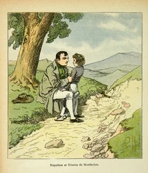At St. Helena, Emperor Napoleon and Tristan of Montholon