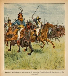 Joachim Murat Leading His Cavalry