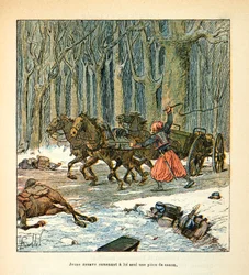 Young Zouave Bringing Back to Him a Piece of Canon to His Regiment