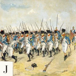 Letter J: Young Guard, "I Will Be a Soldier" - Military Alphabet