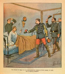 The Eastern Army of Eugene Sergeant, Illustrated by Louis Bombled: Colonel De Bigot Brought the Cross of the Legion of Honour