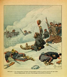 The Eastern Army: January 1871, Hericourt, Commander Costa de Beauregard falls