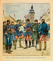 The Eastern Army of Eugene Sergeant, Illustrated by Louis Bombled: Battle of Nuits Saint Georges