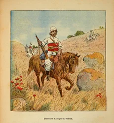 Hunter of Africa in Scout in Madagascar in 1895