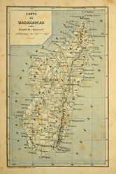 The War in Madagascar: Map of Madagascar