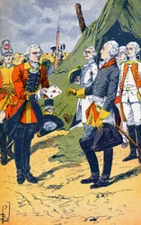 Washington Receives the Surrender of Yorktown
