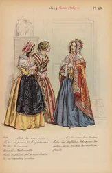 French fashion: 1844, Louis-Philippe