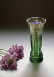 Iridescent Glass Vase by Louis Comfort Tiffany