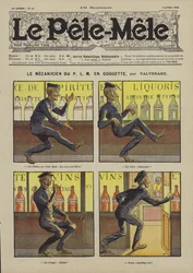 The Mechanic of P.L.M. on a Spree (Illustration for Le Pele-Mele, 1906)