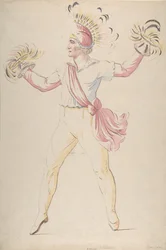Franconi, Twirling Flaming Cones