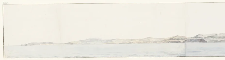 Panorama with Agrigento and the Coast (Voyage en Italie, en Sicile et à Malte - 1778)