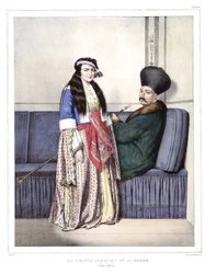 An Armenian prince and his wife, Duzoglous. in 