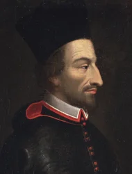Portrait of Cornelius Jansen, called Jansenius, bishop of Ypres (detail)