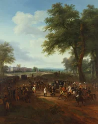 Napoleon received by Frederick Duke of Wurttemberg, October 2