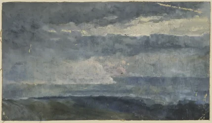 Oil Study (Clouds)