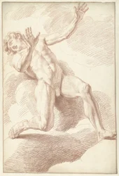 Male Nude, Reclining