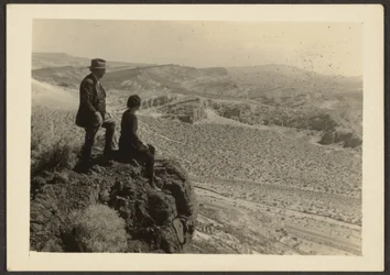 Couple in Desert Landscape